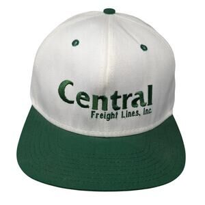 Central Freight Lines Inc Snapback Hat Multicolor One Size Embroidered Vintage